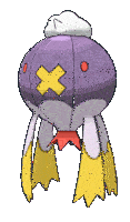 a gif of the pokemon drifblim